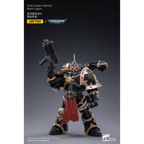 Warhammer 40k Action Figure 1/18 Chaos Space Marine 05 12 cm