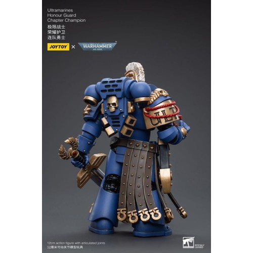 Warhammer 40k Action Figure 1/18 Ultramarines Honour Guard Chapter Champion 12 cm