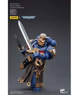 Warhammer 40k Action Figure 1/18 Ultramarines Honour Guard Chapter Champion 12 cm