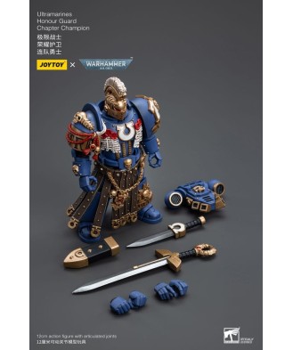 Warhammer 40k Action Figure 1/18 Ultramarines Honour Guard Chapter Champion 12 cm