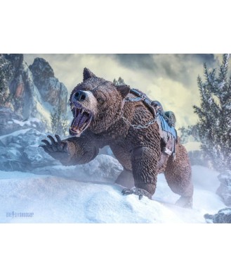 Mythic Legions: Rising Sons Actionfigur Bodvar (Bear Mount) 15 cm