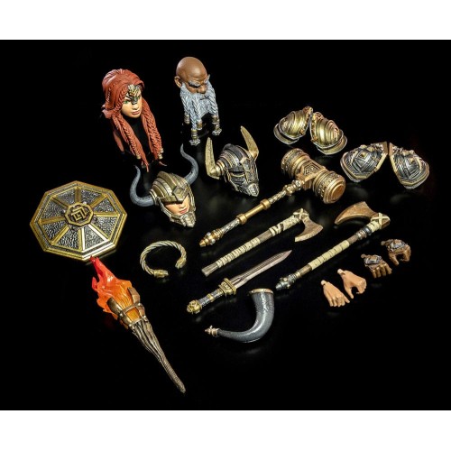 Mythic Legions: Rising Sons Actionfigures 2-Pack Exiles From Under the Mountain 15 cm