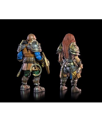 Mythic Legions: Rising Sons Actionfigures 2-Pack Exiles From Under the Mountain 15 cm