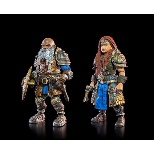 Mythic Legions: Rising Sons Actionfigures 2-Pack Exiles From Under the Mountain 15 cm
