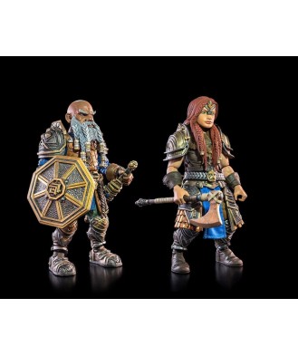 Mythic Legions: Rising Sons Actionfigures 2-Pack Exiles From Under the Mountain 15 cm