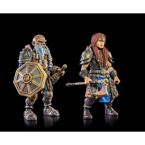 Mythic Legions: Rising Sons Actionfigures 2-Pack Exiles From Under the Mountain 15 cm