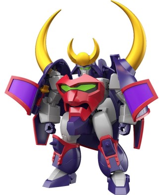 Mado King Granzort Moderoid Plastic Model Kit Musha Metal...