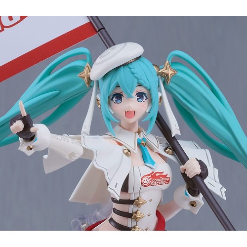 Hatsune Miku GT Project Plamatea Plastic Model Kit Racing Miku: 2023 Ver. 15 cm