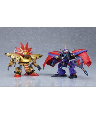 Hao Taikei Ryu Knight Moderoid Plastic Model Kit Collection Series: 4 Shinebaram & Steru 10 cm