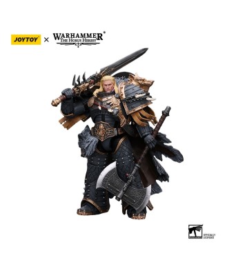 Warhammer The Horus Heresy Action Figure 1/18 Space Wolves Leman Russ Primarch of the VIth Legion 12 cm