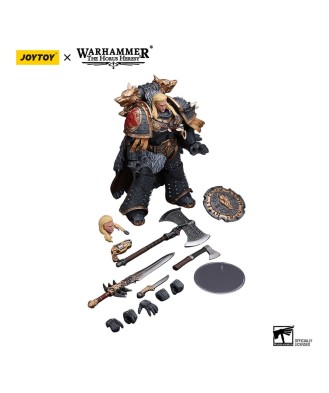 Warhammer The Horus Heresy Action Figure 1/18 Space Wolves Leman Russ Primarch of the VIth Legion 12 cm