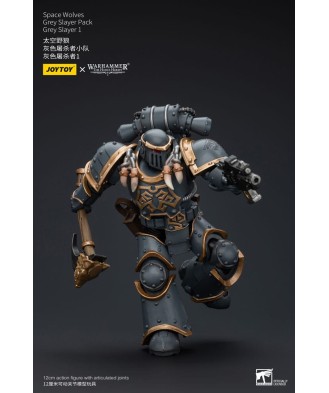 Warhammer The Horus Heresy Action Figure 1/18 Space Wolves Grey Slayer Pack Grey Slayer 1 12 cm