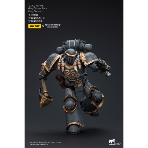 Warhammer The Horus Heresy Action Figure 1/18 Space Wolves Grey Slayer Pack Grey Slayer 1 12 cm