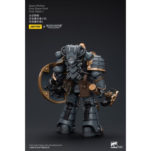 Warhammer The Horus Heresy Action Figure 1/18 Space Wolves Grey Slayer Pack Grey Slayer 1 12 cm