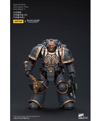 Warhammer The Horus Heresy Action Figure 1/18 Space Wolves Grey Slayer Pack Grey Slayer 2 12 cm