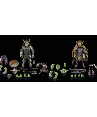 Mythic Legions: Ashes of Agbendor Actionfigures 2-Pack Maligancy of Gobhollow