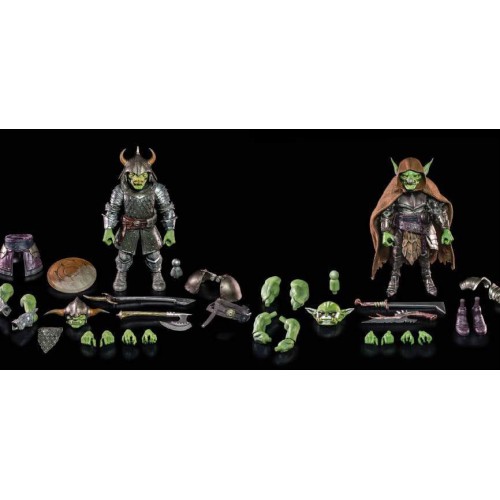 Mythic Legions: Ashes of Agbendor Actionfigures 2-Pack Maligancy of Gobhollow