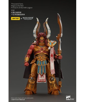 Warhammer The Horus Heresy Action Figure 1/18 Thousand sons Magnus the Red Primarch of the XVth Legion 12 cm