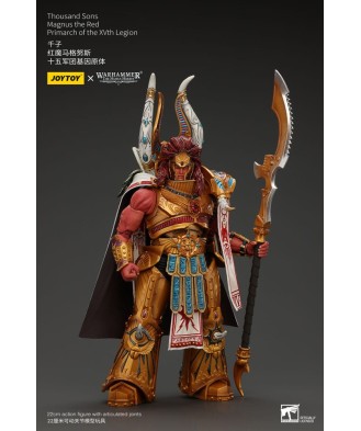 Warhammer The Horus Heresy Action Figure 1/18 Thousand sons Magnus the Red Primarch of the XVth Legion 12 cm