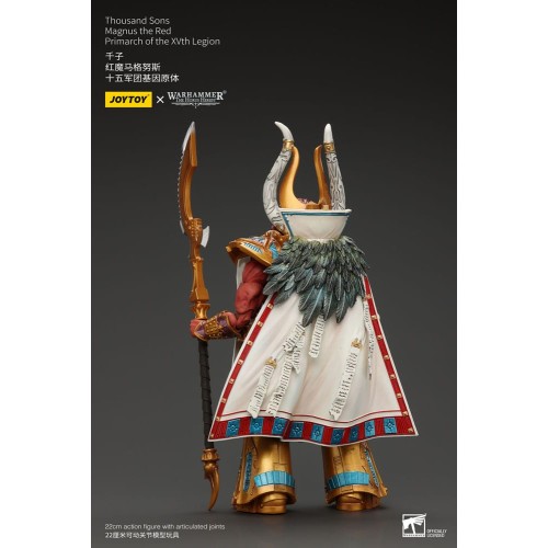 Warhammer The Horus Heresy Action Figure 1/18 Thousand sons Magnus the Red Primarch of the XVth Legion 12 cm