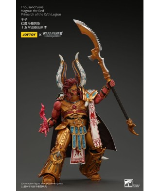 Warhammer The Horus Heresy Action Figure 1/18 Thousand sons Magnus the Red Primarch of the XVth Legion 12 cm