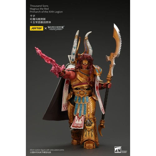 Warhammer The Horus Heresy Action Figure 1/18 Thousand sons Magnus the Red Primarch of the XVth Legion 12 cm