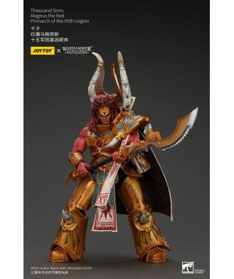 Warhammer The Horus Heresy Action Figure 1/18 Thousand sons Magnus the Red Primarch of the XVth Legion 12 cm
