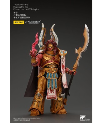 Warhammer The Horus Heresy Action Figure 1/18 Thousand sons Magnus the Red Primarch of the XVth Legion 12 cm