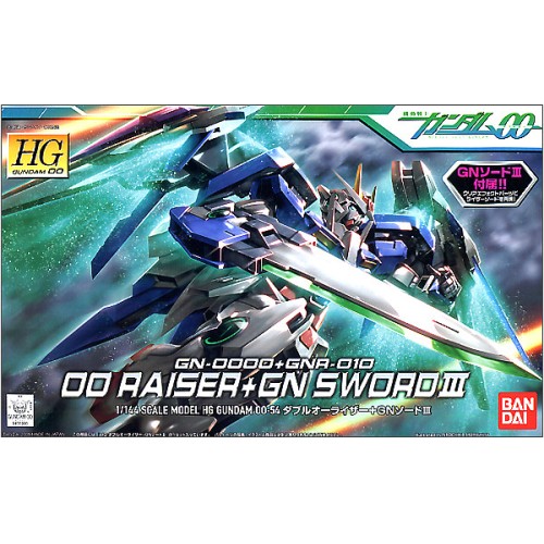 1/144 HG 00 Raiser + GN Sword III