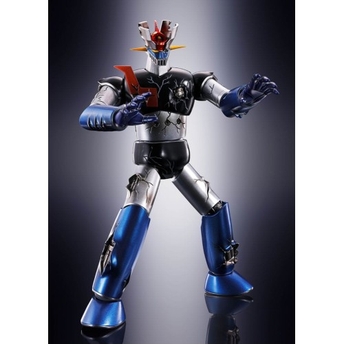 Great Mazinger Soul of Chogokin Diecast Action Figure GX-105D Great Mazinger Z Kakumei Shinka Damage Ver. 17 cm