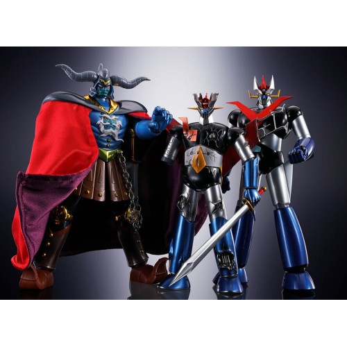 Great Mazinger Soul of Chogokin Diecast Action Figure GX-105D Great Mazinger Z Kakumei Shinka Damage Ver. 17 cm