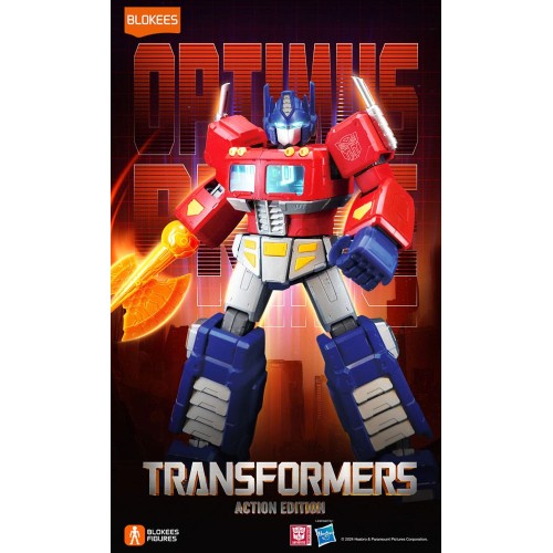 Transformers Blokees Plastic Model Kit Action Edition 01 G1 Optimus Prime