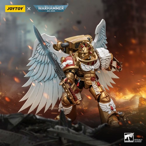 Warhammer The Horus Heresy Action Figure 1/18 Blood Angels Sanguinary Guard with Encarmine Sword 1 12 cm