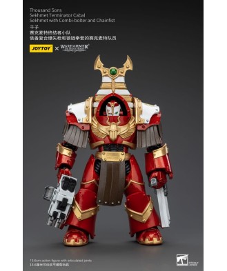 Warhammer The Horus Heresy Action Figure 1/18 Thousand Sons Sekhmet Terminator Cabal Sekhmet with Combi-Bolter and Chainfist 14