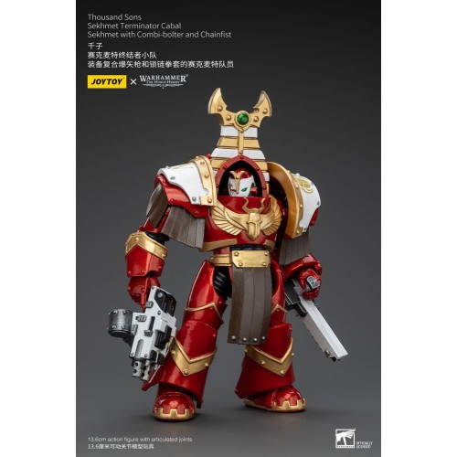 Warhammer The Horus Heresy Action Figure 1/18 Thousand Sons Sekhmet Terminator Cabal Sekhmet with Combi-Bolter and Chainfist 14