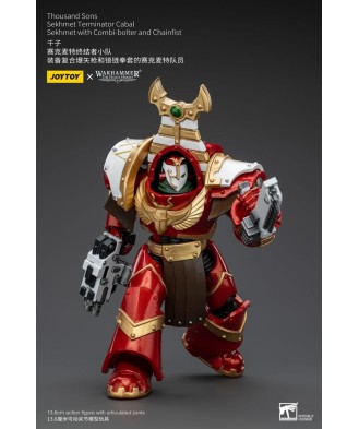 Warhammer The Horus Heresy Action Figure 1/18 Thousand Sons Sekhmet Terminator Cabal Sekhmet with Combi-Bolter and Chainfist 14