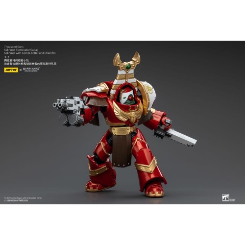 Warhammer The Horus Heresy Action Figure 1/18 Thousand Sons Sekhmet Terminator Cabal Sekhmet with Combi-Bolter and Chainfist 14