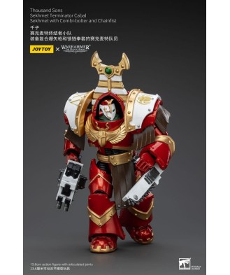 Warhammer The Horus Heresy Action Figure 1/18 Thousand Sons Sekhmet Terminator Cabal Sekhmet with Combi-Bolter and Chainfist 14