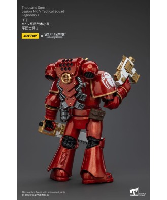 Warhammer The Horus Heresy Action Figure 1/18 Thousand Sons Legion MK IV Tactical Squad Legionary 1 12 cm