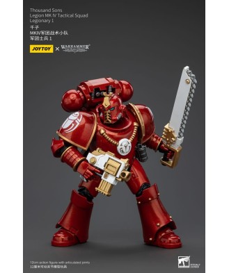 Warhammer The Horus Heresy Action Figure 1/18 Thousand Sons Legion MK IV Tactical Squad Legionary 1 12 cm