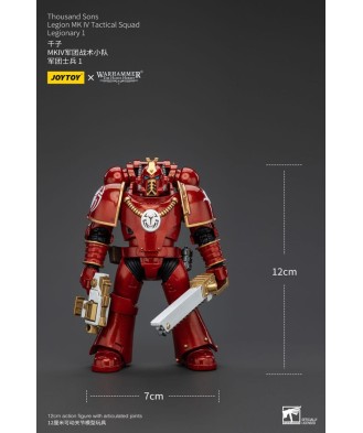 Warhammer The Horus Heresy Action Figure 1/18 Thousand Sons Legion MK IV Tactical Squad Legionary 1 12 cm