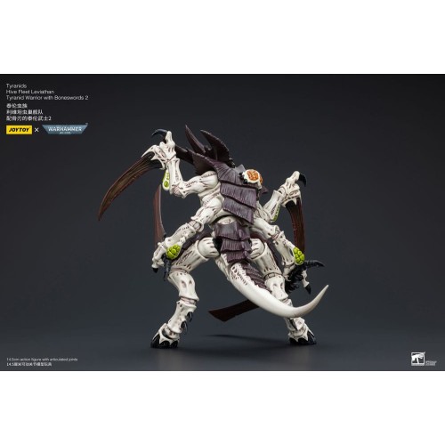 Warhammer 40k Action Figure 1/18 Tyranids Hive Fleet Leviathan Tyranid Warrior with Boneswords 2 15 cm