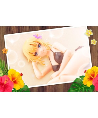 Sousai Shojo Teien Plastic Model Kit 1/10 Ritsuka Saeki (Swim Style) Hair Arrange Ver. 16 cm