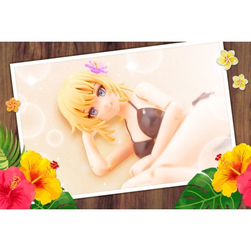 Sousai Shojo Teien Plastic Model Kit 1/10 Ritsuka Saeki (Swim Style) Hair Arrange Ver. 16 cm