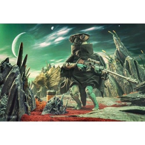 Cosmic Legions: OxKrewe Book Two Harrow Zone Actionfigur AhgCha (Deluxe) 18 cm