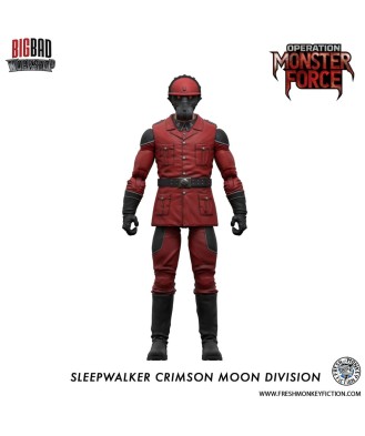 Operation: Monster Force Action Figure 1/12 Sleepwalker Crimson Moon Division 15 cm