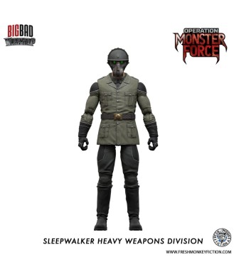 Operation: Monster Force Action Figure 1/12 Sleepwalker Heavy Weapons Division 15 cm