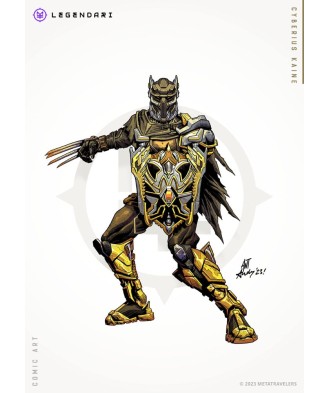 Legendari Actionfigur 1/10 Cyberius Kaine 18 cm