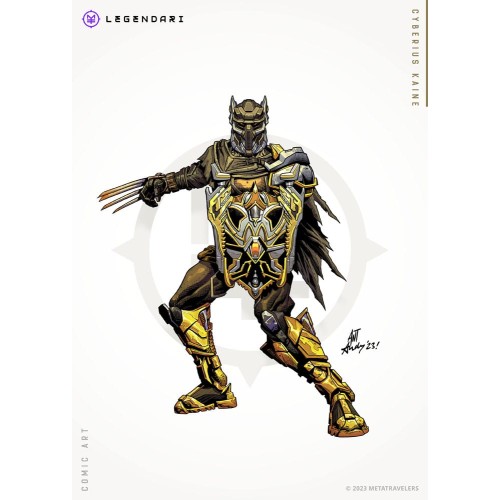 Legendari Actionfigur 1/10 Cyberius Kaine 18 cm