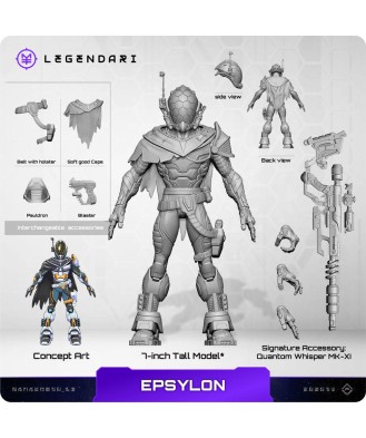 Legendari Actionfigur 1/10 Epsylon 18 cm